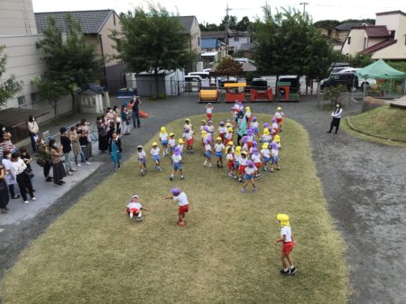 今日の幼稚園