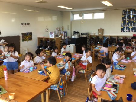 今日の幼稚園