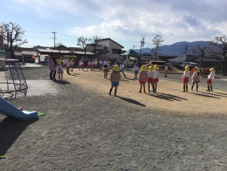 今日の幼稚園