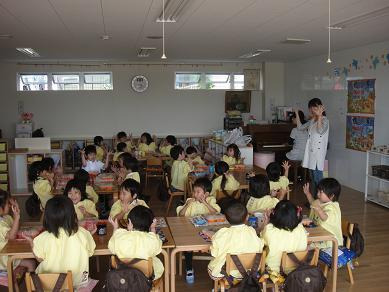 今日の幼稚園