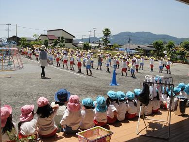 今日の幼稚園