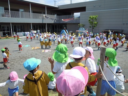 よさこい練習風景