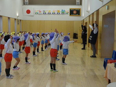 今日の幼稚園