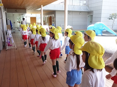 今日の幼稚園