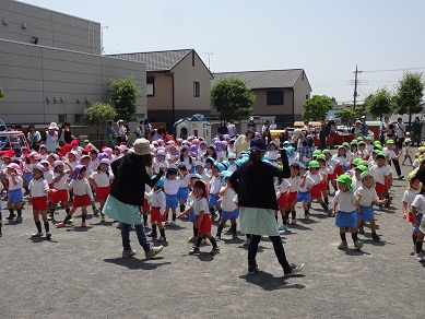 ぴぴちゃん説明会＆園庭開放がありました