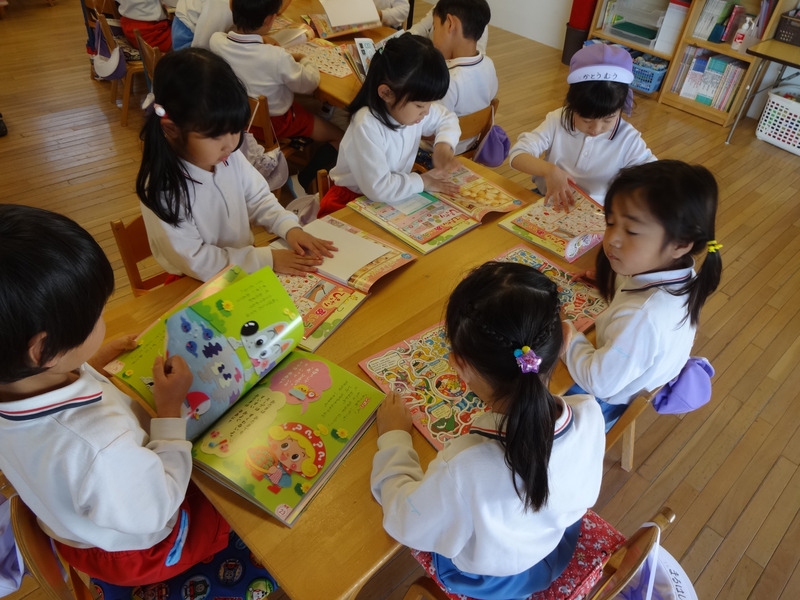 今日の幼稚園