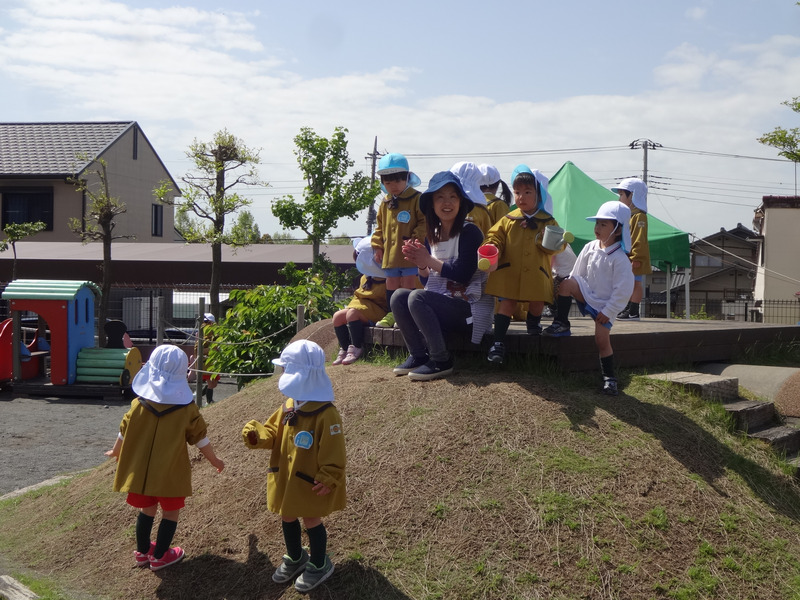 かっこいい年長さんとかわいい年少さん