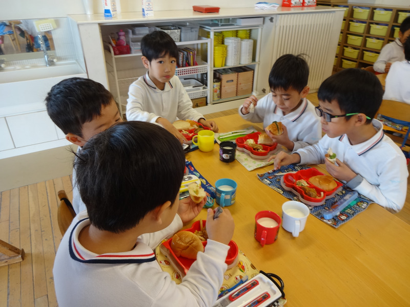 2学期最後の給食