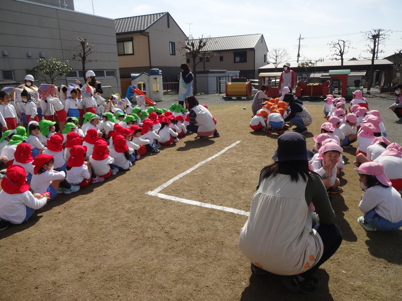 今日の幼稚園